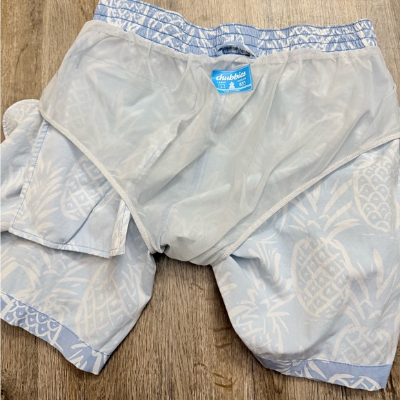 Chubbies • The Thigh-Napples Pineapple Swim Trunks - Picture 15 of 15